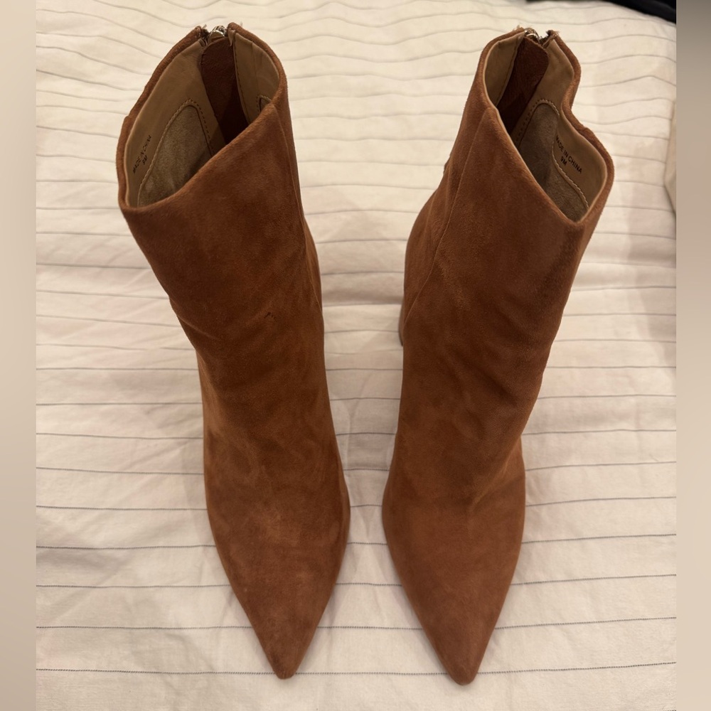 Banana republic suede booties
